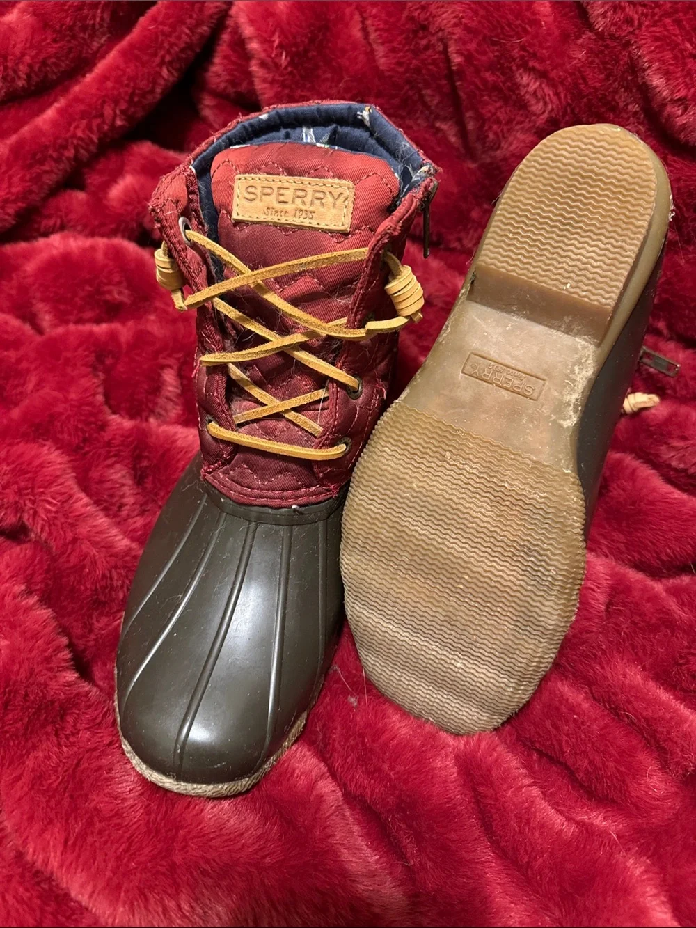 Sperry waterproof duck